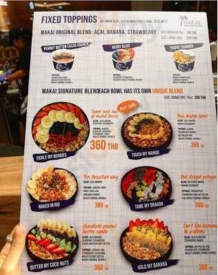 Makai Acai & Superfood Bar Siam Paragon