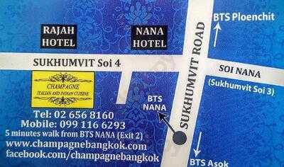 Champagne Italian And Indian Cuisine