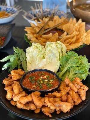 มังกรซีฟู้ดส์ บุฟเฟ่ต์ทะเลเผา สาขารามคำแหง