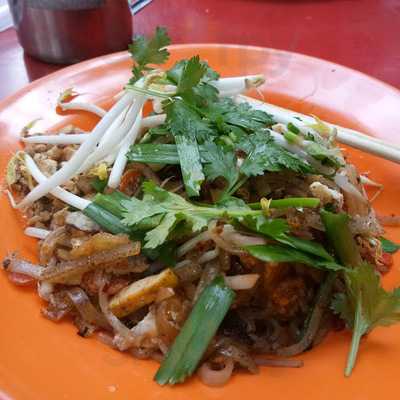 พรสวรรค์ผัดไทยกุ้งสด