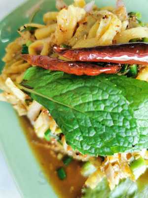 ช ช้างส้มตำยกครก