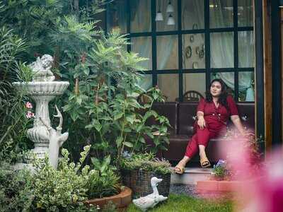 บลู เบลล์คาเฟ่ในสวน