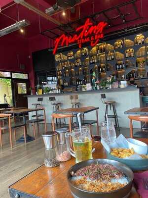 Meating Steak And Bar