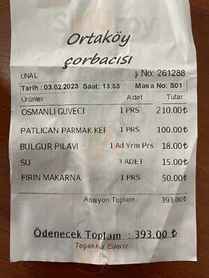 Ortaköy Çorbacısı