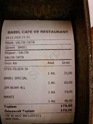 Babel Cafe Restaurant
