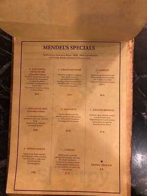 Cafe Mendel's Chocolatier