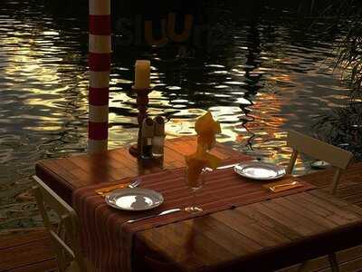 Riverangel Hotel Restoran