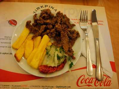 Edirne Kirkpinar Koftecisi