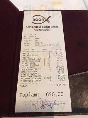 Beylerbeyi Doğa Restaurant