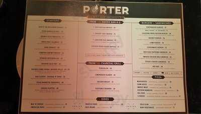 Porter Bar. B.q. & Craft Cocktails