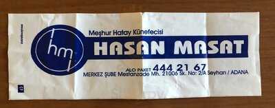Hatay Künefecisi Hasan Masat
