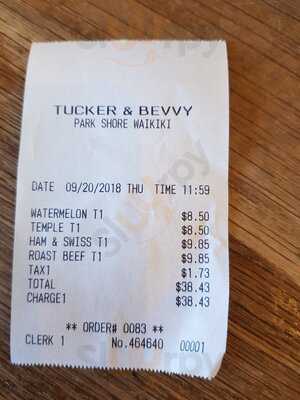 Tucker & Bevvy Picnic Food