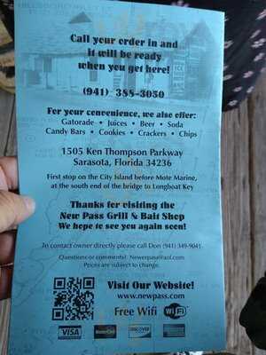 New Pass Grill And Bait Shop