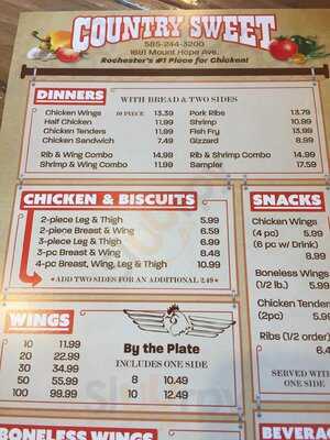 Country Sweet Chicken & Ribs