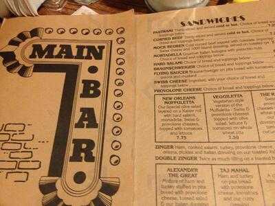 Main Bar Sandwich Shop