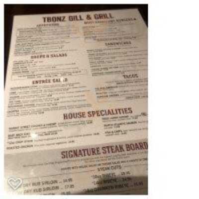 Tbonz Gill & Grill