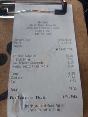 Tattooed Moose - West Ashley