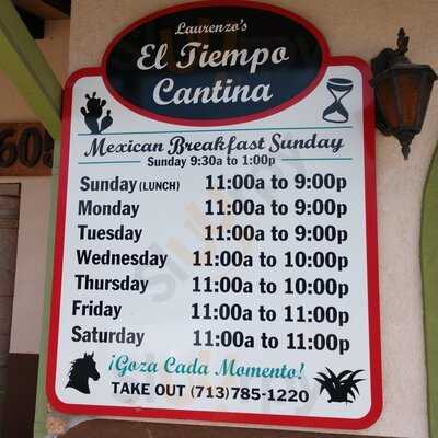 El Tiempo Cantina- Gessner