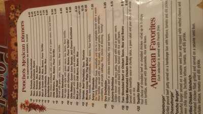 Poncho's Mexican Food
