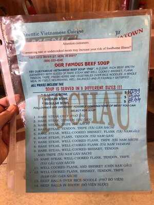 Pho To Chau Restaurant