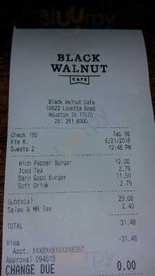 Black Walnut Cafe - Vintage Park