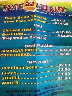 Taste Of The Islands Chs