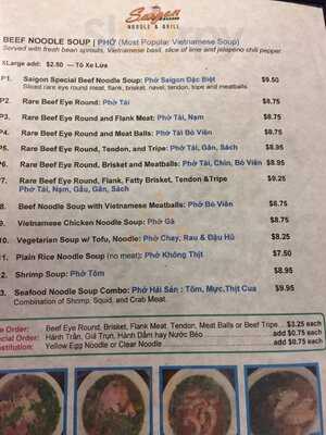 Saigon Noodle And Bistro