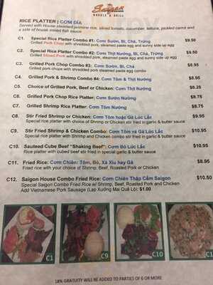 Saigon Noodle And Bistro