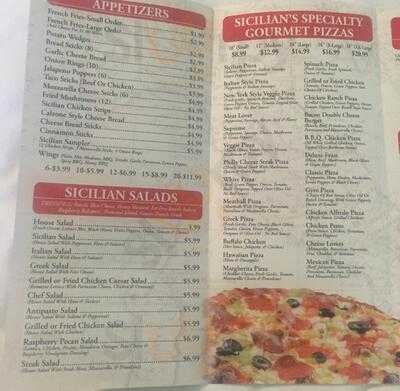 Sicilian Pizza And Pasta