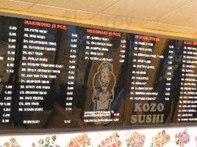Kozo Sushi Hawaii - Kapahulu Ave.