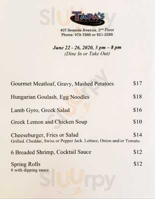 Tapa's Restaurant & Lanai Bar