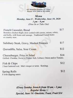 Tapa's Restaurant & Lanai Bar