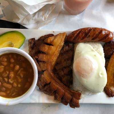 Bandeja Paisa Latin Restaurant