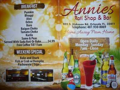 Vindi's Roti Shop And Bar