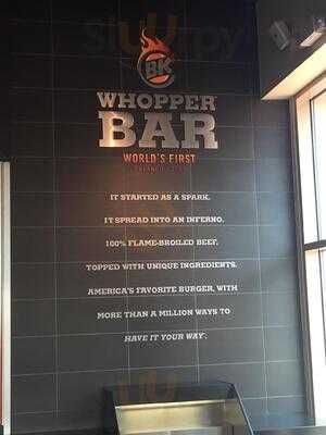 Burger King Whopper Bar