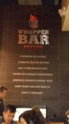 Burger King Whopper Bar