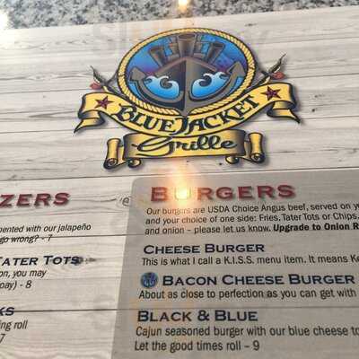 Blue Jacket Grille