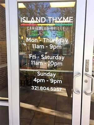 Island Thyme Caribbean Grille