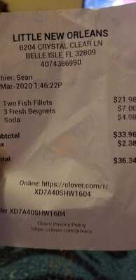 Little New Orleans Kitchen & Oyster Bar