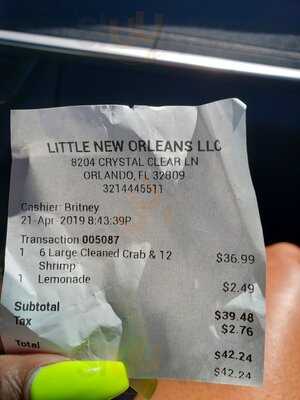 Little New Orleans Kitchen & Oyster Bar