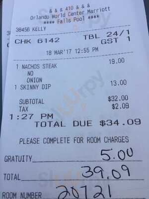 Falls Pool Bar & Grill