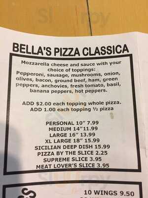 Bella's Italian Pizzeria