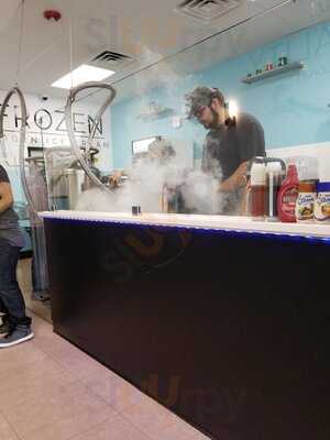 Frozen Nitrogen Ice Cream