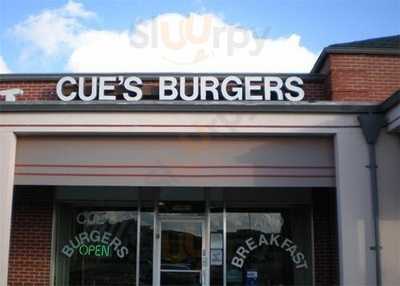 Cue's Burgers And More