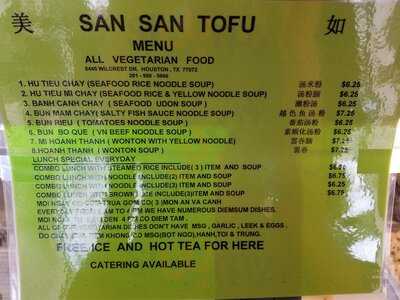 San San Tofu