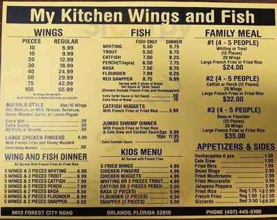 My Kitchen Wings & Fish