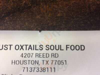Just Oxtails Soul Food