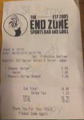 The End Zone Sports Bar & Grill
