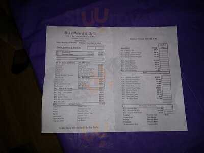 Bg Billiard And Grill