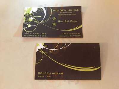Golden Hunan Restaurant